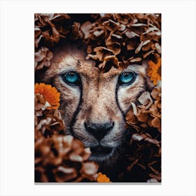 Cheetah in the Forest Canvas Print