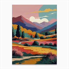 Landscape Painting 15 Canvas Print