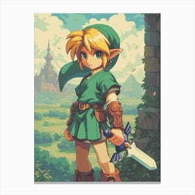 Legend Of Zelda. Breath Of The Wild 3 Canvas Print