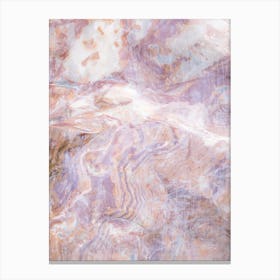 Pink Gemstone Canvas Print