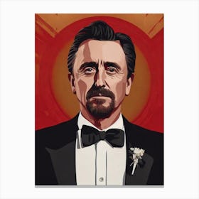 Tim Roth Illustration Movies Canvas Print