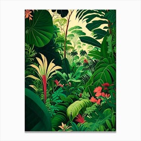 Majestic Jungle 3 Botanical Canvas Print