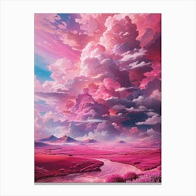 World Of Pink Canvas Print