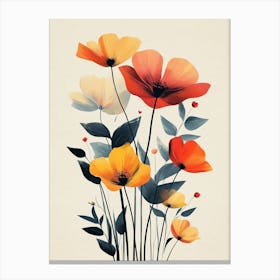 Poppies 10 Canvas Print