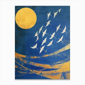 Birds In Flight 1 Canvas Print