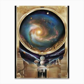 Galaxy In Space 1 Canvas Print