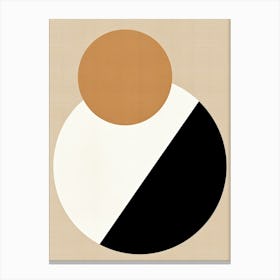 Bauhaus Reflections; Geometric Whispers Canvas Print