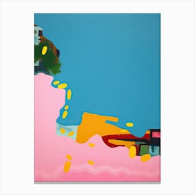 Pop Colour Abstract Painting 3 Canvas Print