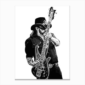 Lemmy Motorhead 3 Canvas Print