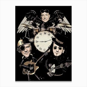 Rush band music Canvas Print