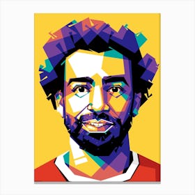 Mohamed Salah Wpap Canvas Print