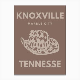 KNOXVILLE TENNESSEE Canvas Print