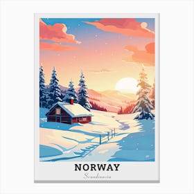 Norway Landscape Travel Canvas Print