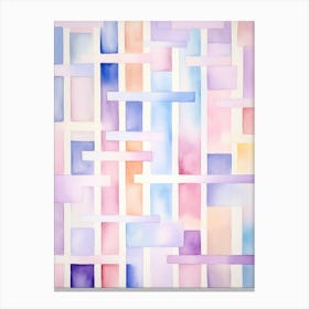 Abstract Watercolor Painting 23 Canvas Print