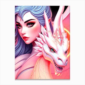 Mystical Fantasy Illustration 28 Canvas Print