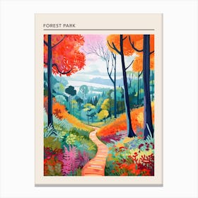 Forest Park Portland United States Canvas Print