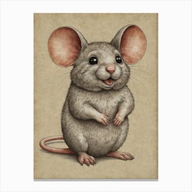 Little Mouse 2 Canvas Print