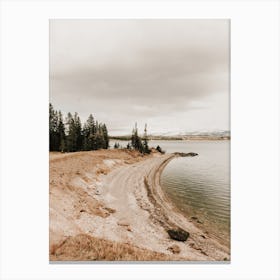 Lake Shore Views Canvas Print