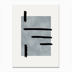 Square With Lines On It Canvas Print