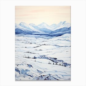 Jasper National Park Canada 3 Canvas Print