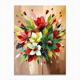 Bouquet Of Flowers 1 Canvas Print