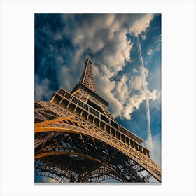 Eiffel Tower In Paris Canvas Print