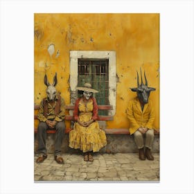 Mexico Bench 2 Fy V Canvas Print