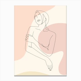 Woman With Breasts.5 Canvas Print