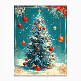 Christmas Tree 7 Canvas Print