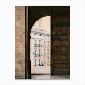 Doorway to a City // Valencia, Spain, Travel Photography Canvas Print