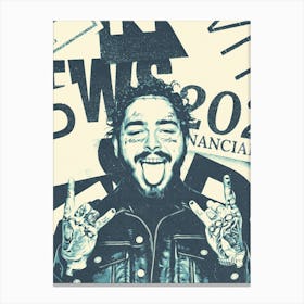 Post Malone Canvas Print