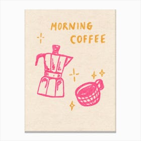 Morning Coffee 1 Canvas Print