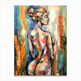 Nude Painting Canvas Print