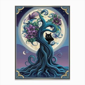 Tree Of Life Style William Morris Canvas Print