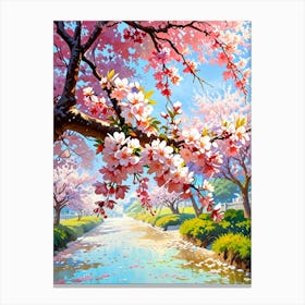 Cherry Blossoms 29 Canvas Print