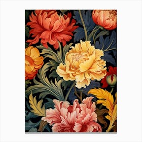 Floral Pattern 25 Canvas Print