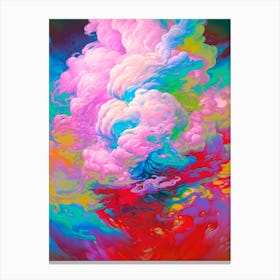 Colorful Hell Canvas Print