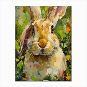 Cinnamon Rabbit Painting 3 Canvas Print