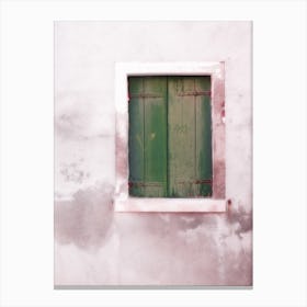 Pastel Details Of Burano Canvas Print