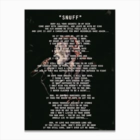 Snuff 1 Canvas Print