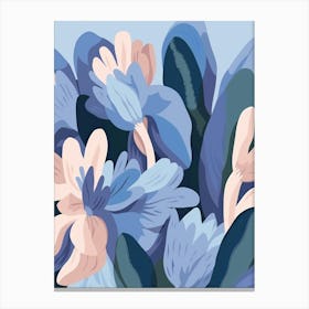 Watercolor Flowers 56 Canvas Print