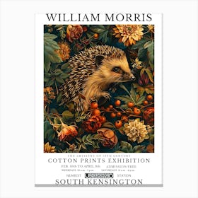 William Morris Exhibition Animals Series 30 Canvas Print