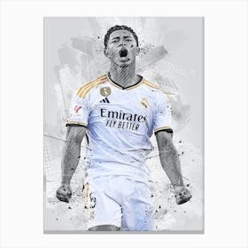 Jude Bellingham Real Madrid 3 Canvas Print