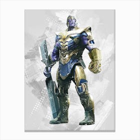 Thanos Sword Canvas Print