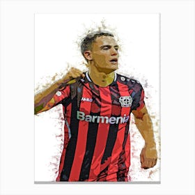 Florian Wirtz Bayer Leverkusen 1 Canvas Print