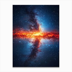 Galaxy In Space 14 Canvas Print