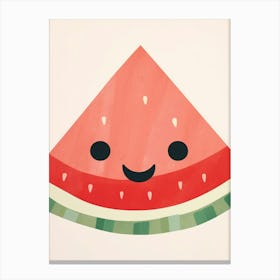 Friendly Kids Watermelon 3 Canvas Print