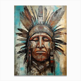 Tribal Harmony: Capturing Indigenous Art and Beauty Canvas Print