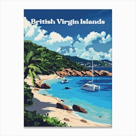 British Virgin Islands Yacht Travel Art Leinwandbilder