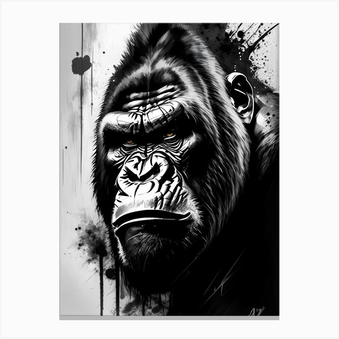 Gorilla Boxing Art Print for Sale by tanner07